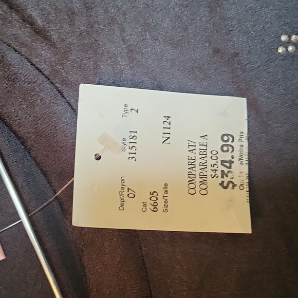 Juicy Couture Black Rhinestone Sweatshirt - Picture 4 of 5